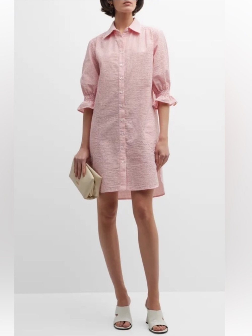 Finley - Alex Shirt Dress in Pink - Size XS - Good Condition!!